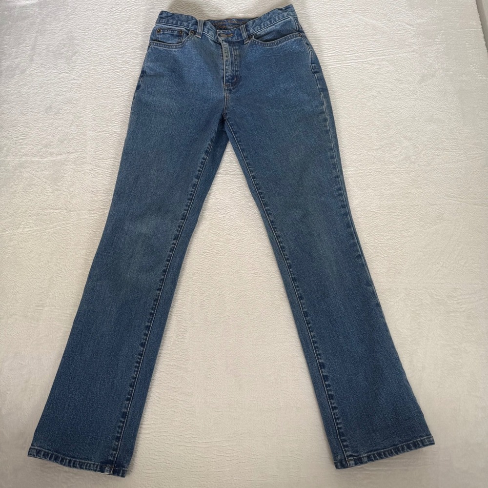 Lauren Jeans Co Ralph Lauren Straight Leg Jeans 2P Blue Medium Wash Stretch